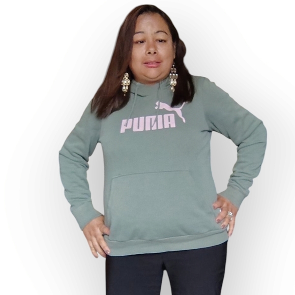 PUMA WOMEN'S SIZE MEDIIUM  SWEATSHIRT HOODIE - Picture 2 of 3